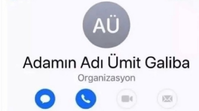 Rehberinizde enteresan isimle kayıtlı kişiler var mı😂?