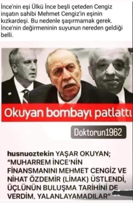 Muharrem İnceye neden oy vermemeliyiz?