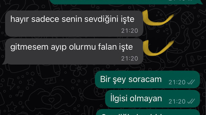 Günaydın bir kız neden bu tarz sorular sorar?