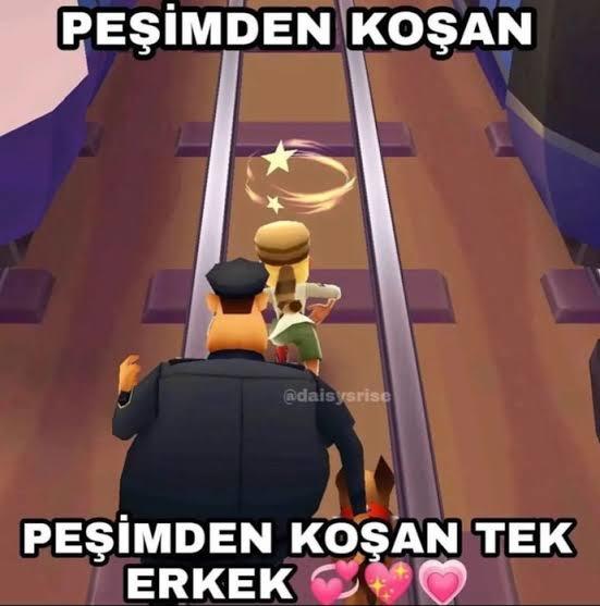 Senin peşinden koşan var mı?