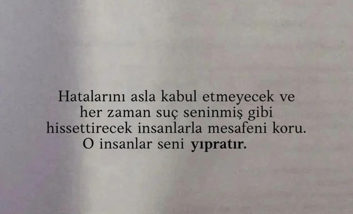 suçlu her zaman ben olamam 😄