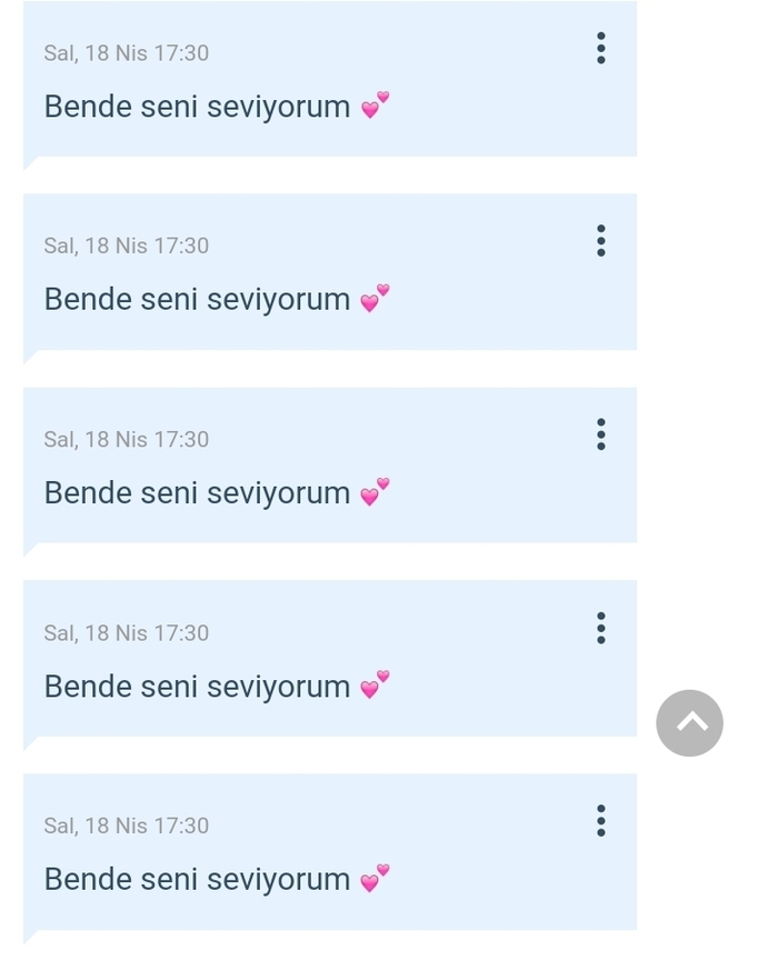 Sevgiliniz size en son nezaman seni seviyorum dedi?