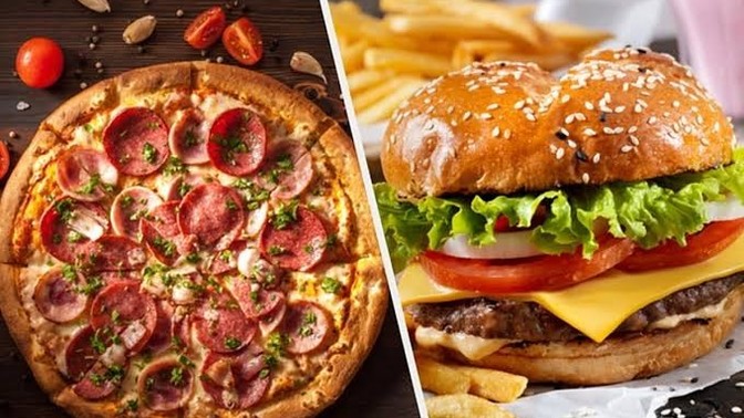 Pizza mı, hamburger mi?
