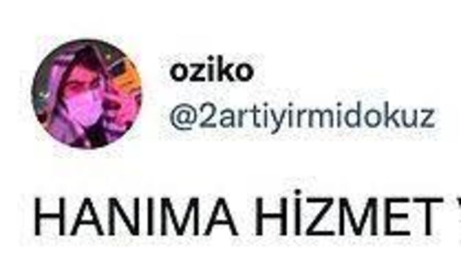 Hanıma hizmet vatana hizmet midir?