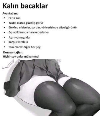 Bacaklarınız kalın mı?