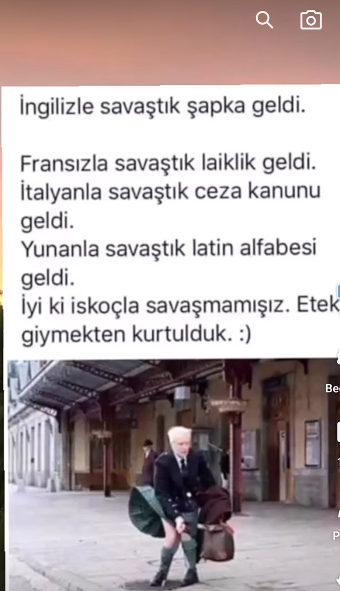 Tarih bilgisi iyi olan biri beni aydınlatabilir mi?