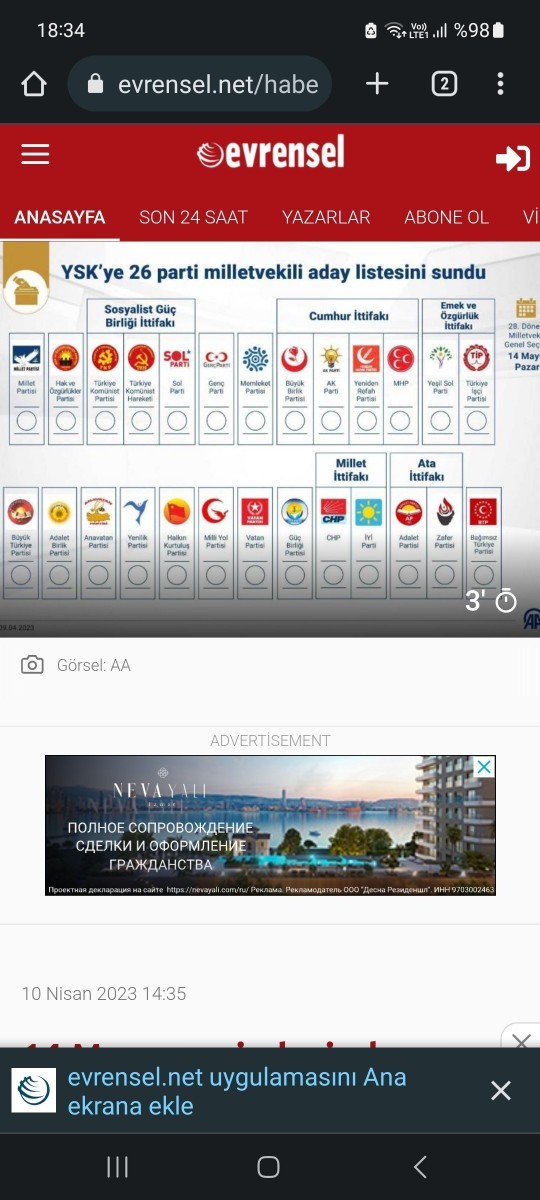 Parti aralıkları çok dar. Nasıl oy vercez?