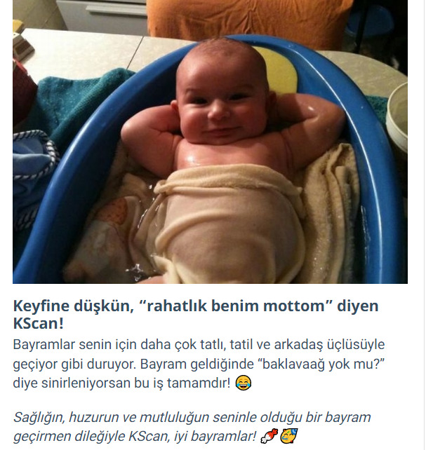 Seçimlerini yap, hangi KScan’sın söyleyelim! Bayrama mesajın nedir 🍬?