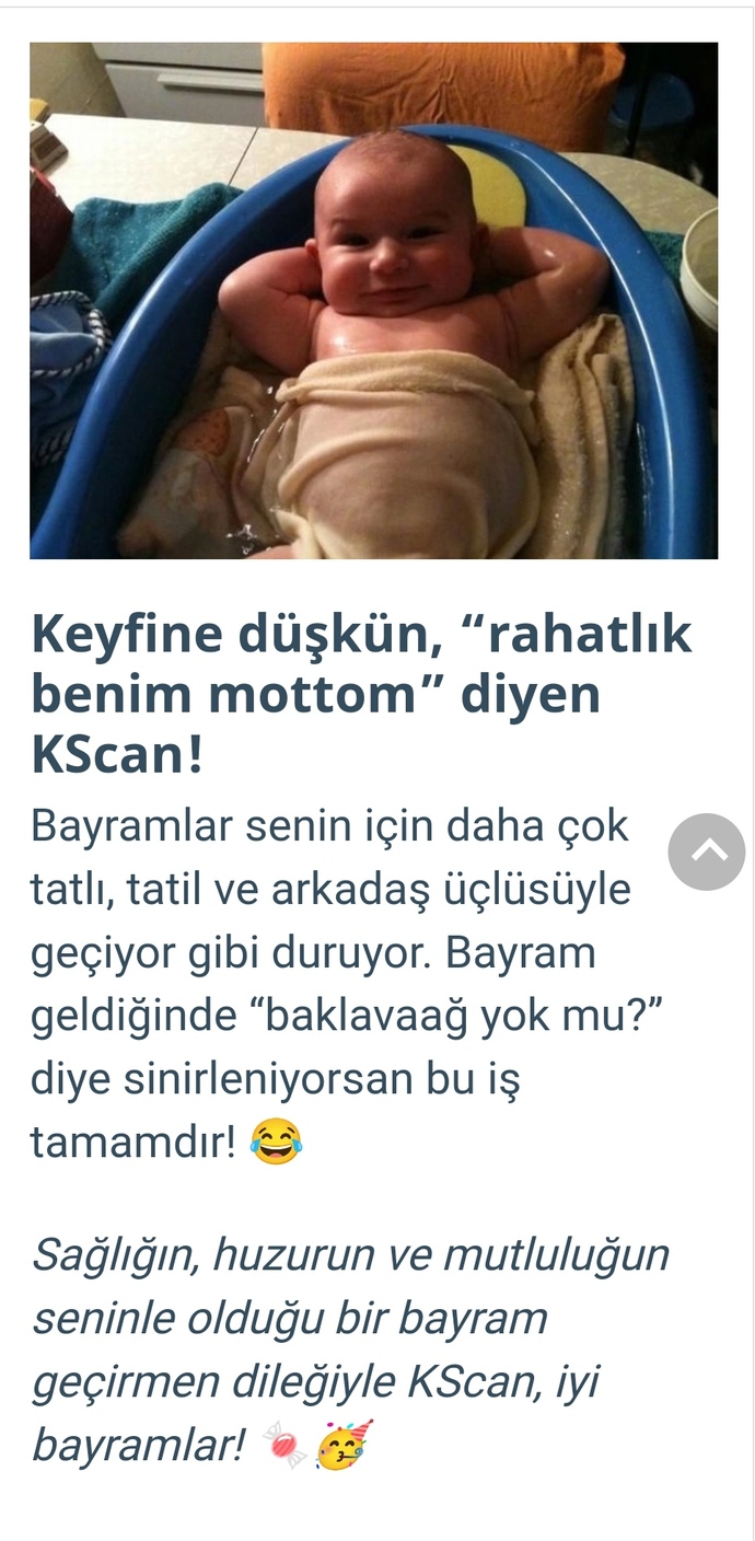 Seçimlerini yap, hangi KScan’sın söyleyelim! Bayrama mesajın nedir 🍬?