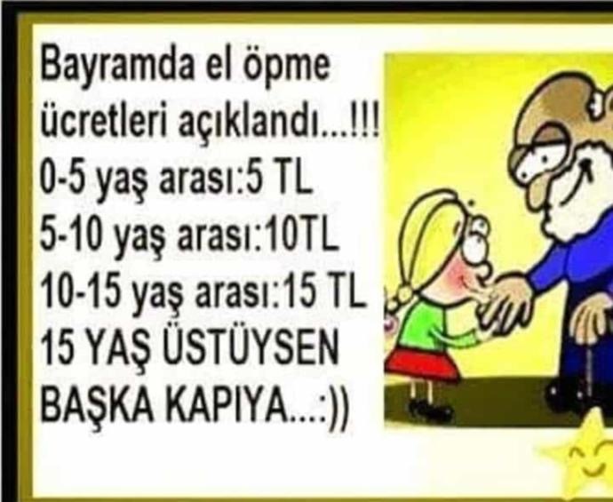Bayramlarda el öper misiniz?