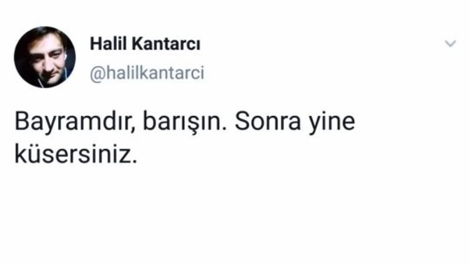 Eski sevgiliniz bayram mesajı atsa ne cevap verirsiniz?
