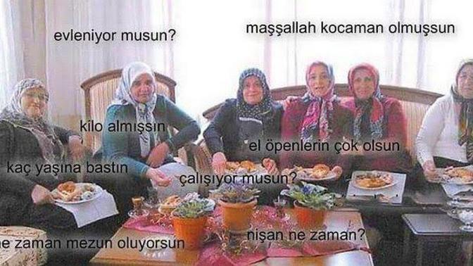 Bayram ziyaretinde sorulan en sinir bozucu soru hangisi?