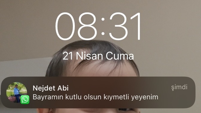 İlk bayram mesajınızı kimden aldınızz?