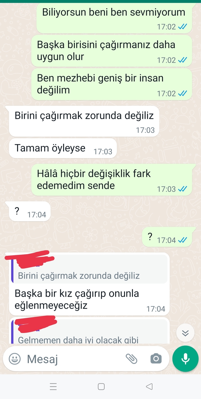 Sizce olayı abartmış mıyım veya yanlış mı anlamışım? Fotoğraflı?