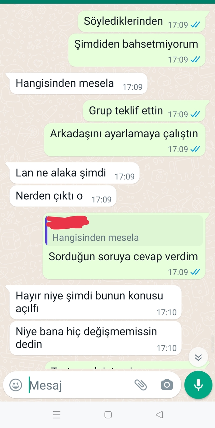 Sizce olayı abartmış mıyım veya yanlış mı anlamışım? Fotoğraflı?