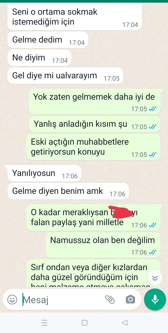 Sizce olayı abartmış mıyım veya yanlış mı anlamışım? Fotoğraflı?