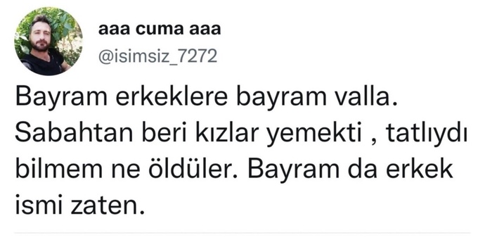 Hayat hep erkeklere mi güzel?