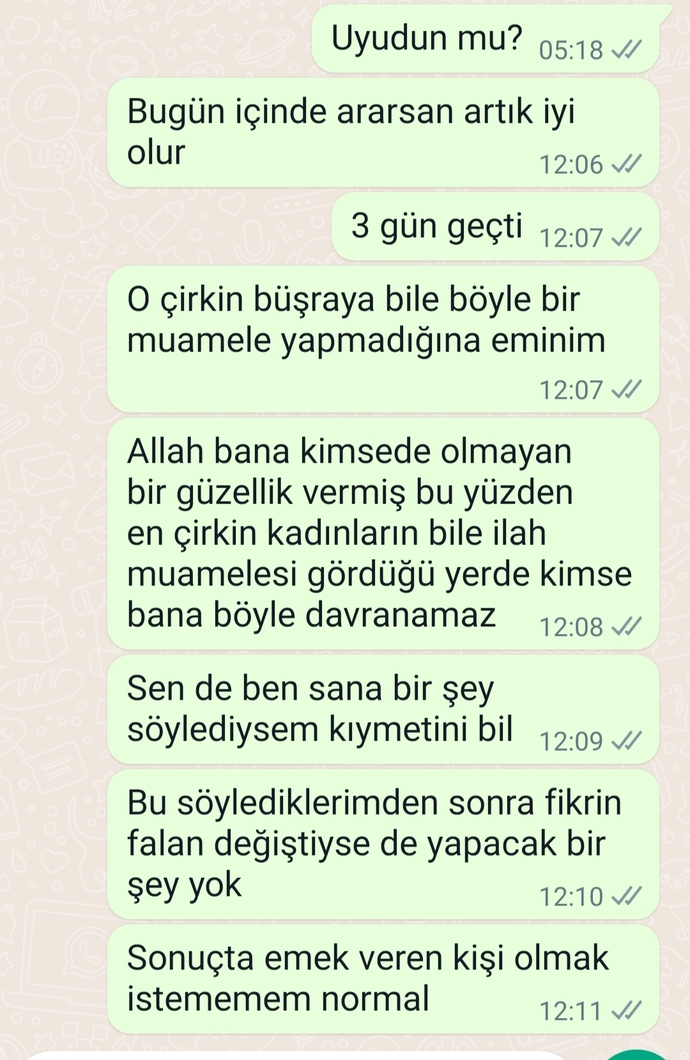 Çok sinirlendim ve böyle yazdım. Silmeli miyim? Fotoğraflı?