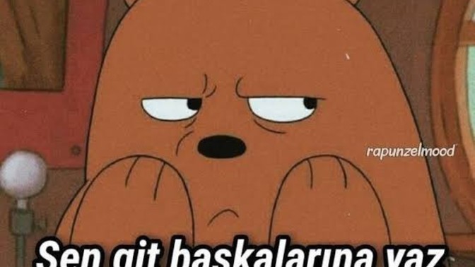 Sana yazmayana sen yazar mısın 😉?