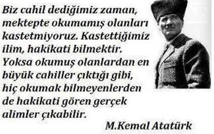 Eğitim görmemiş her insan cahil midir?
