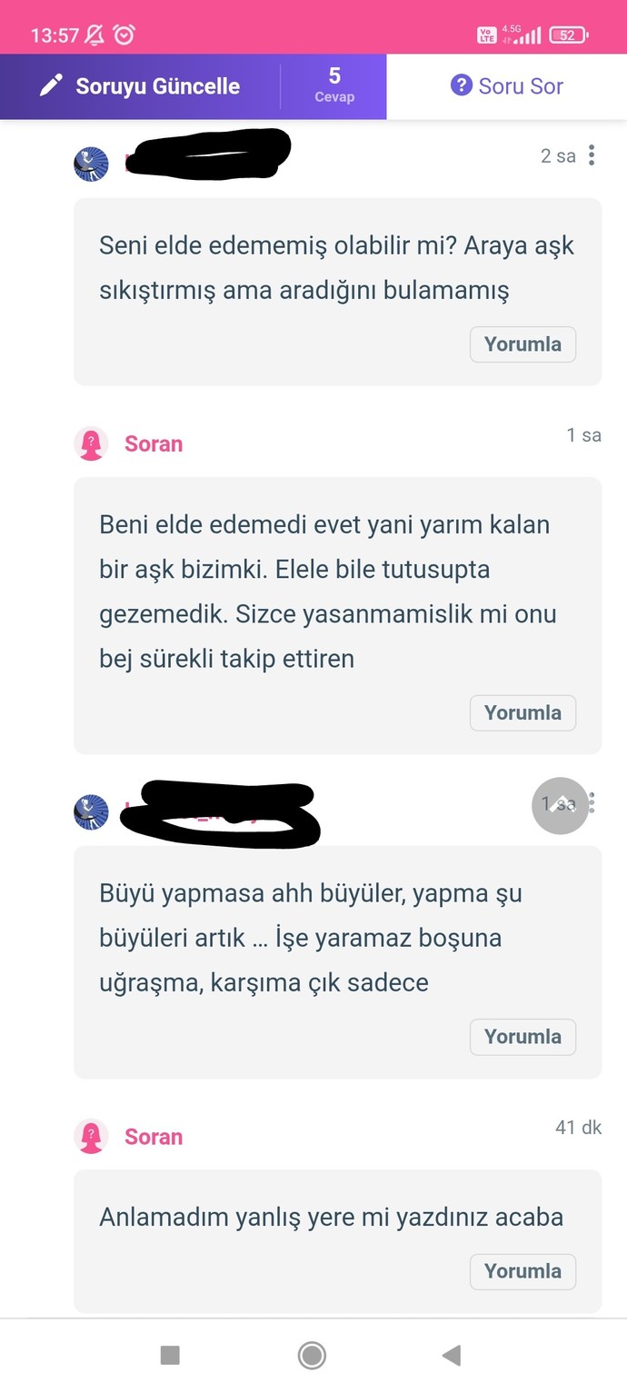 Sitede özellikle zeki kişilerden yorum rica ediyorum. Burada bugün bir soru sordum ve esrarengiz yanıtlar aldım ve bu 2. Defa?