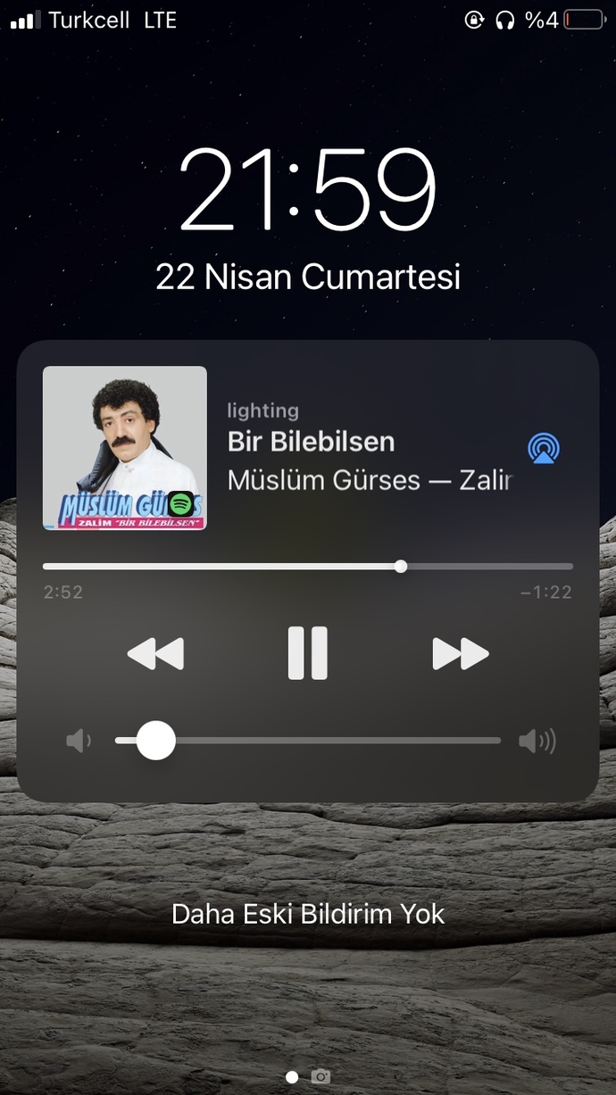 Size şarkı göndereyim mi?