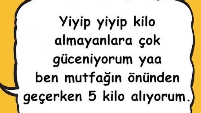 Param var ama bundan alamıyorum çünkü şişkoyum. Size de böyle oluyor mu?