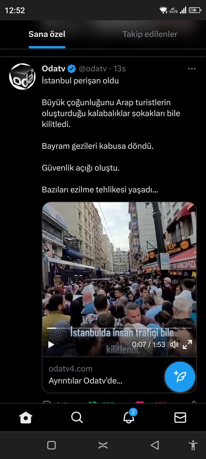 Bayram arap mülteci ve turist izdihamı nedeniyle an itibariyle b*k olmuş durumda artık sokaklarda bile rahat yürüyemeyecek miyiz?