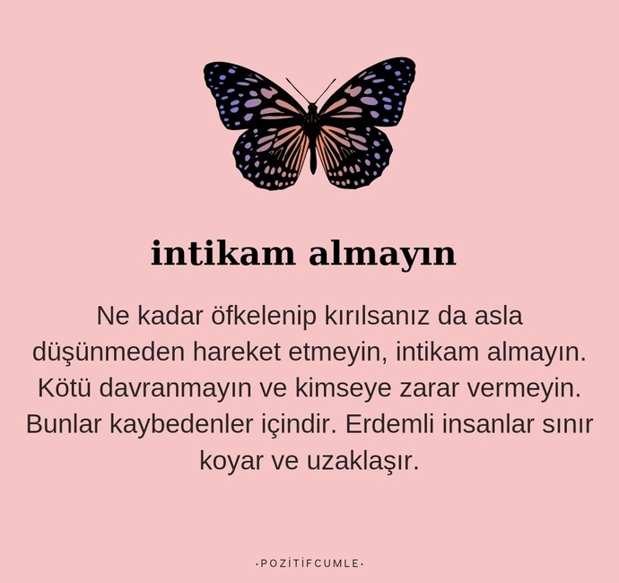 Sizin intikam alma yönteminiz nasıldır?