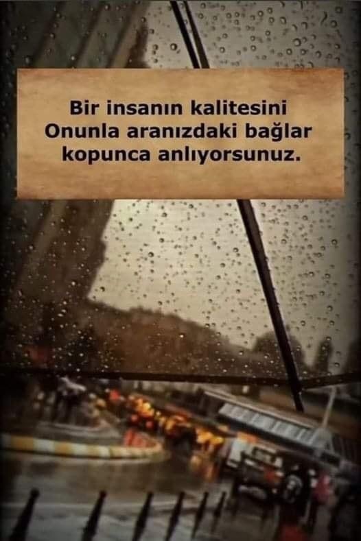 Bir insanın kalitesini nasıl anlarsın?