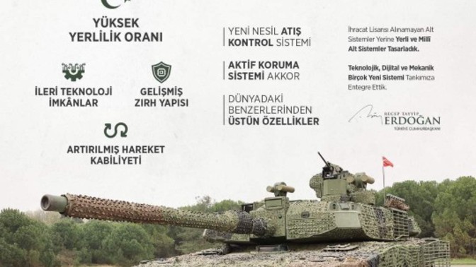 Türkiye'nin yeni nesil tankını nasıl buldunuz?