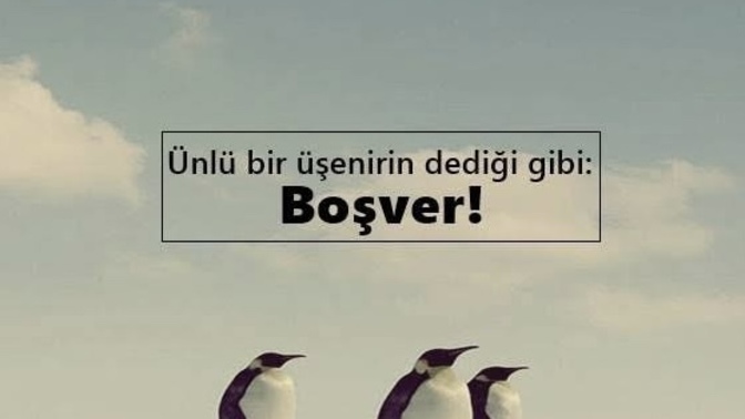 En son neyi boşverdiniz?