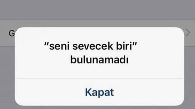 Seni seveni buldun mu?