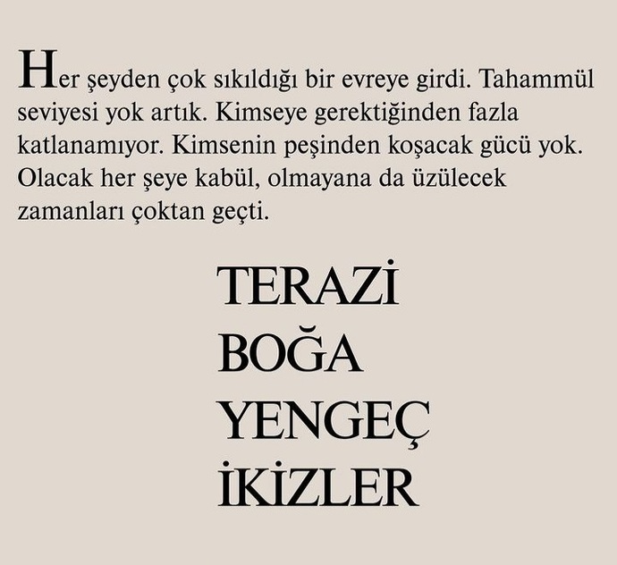 Senin burcun hangisi, hakkında ne yazıyor?