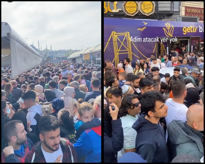Eskiden bayram tatillerini nüfus yoğunluğu bakımından rahat geçiren İstanbulun bu yılki görüntüleri tepki çekti düşünceleriniz?