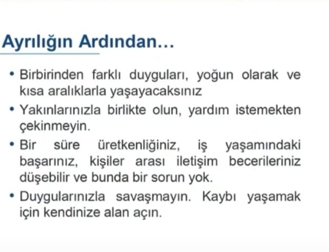 Size göre ayrılığın ardından ne gibi süreçler olmalı? Siz ayrılık acısını nasıl atlattınız?