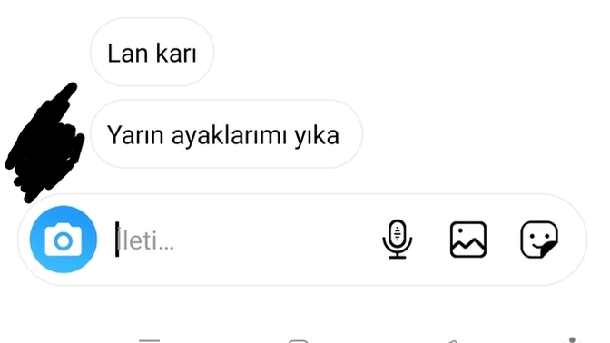 Sevgilim böyle konuşuyor normal mi?
