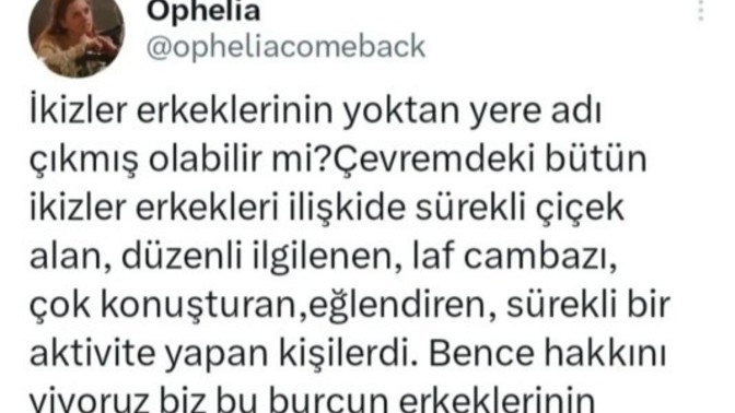 İkizler erkeğine haksızlık yapılıyor mu?