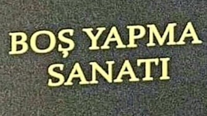 Boş yapar mısınız?