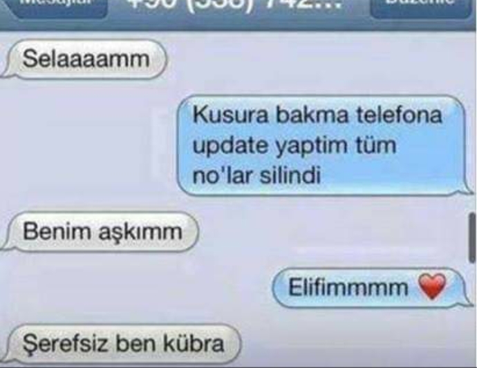 Hiç sevgilinin adını karıştırdın mı?
