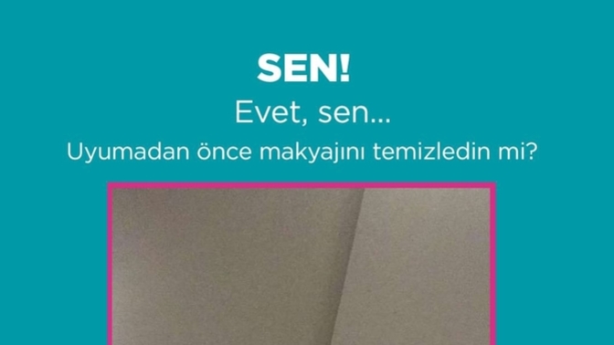 Uyumadan önce mutlaka makyajınızı temizler misiniz?