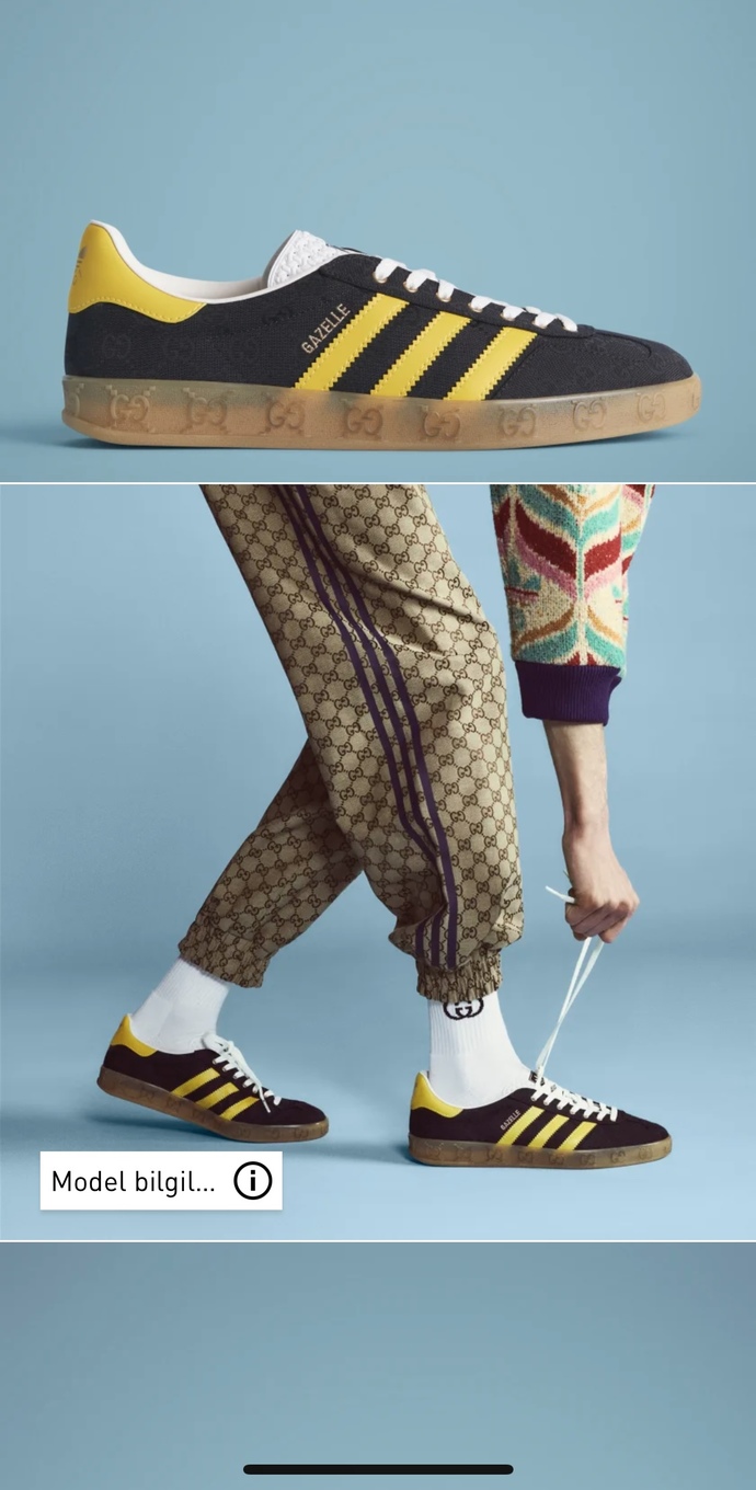 Adidas’ın Gucci ile beraber tasarladığı Gazelle modelini nasıl buldunuz?