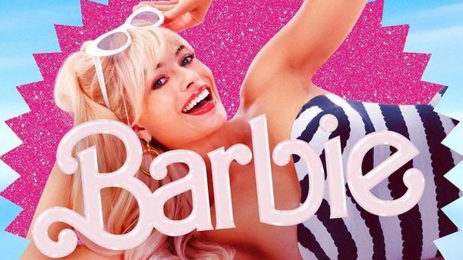 Barbie filmi için arka planda kullandıkları afiş tarzı şeyi nereden bulabilirim?