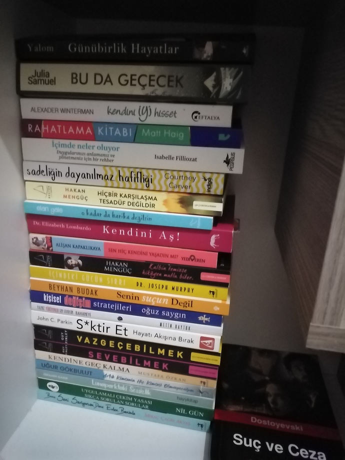 Kaç tane kitabınız okunmak için sizi bekliyor?