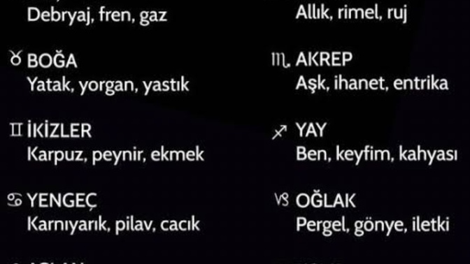 Burcuna göre hangi ayrılmaz üçlüsün?