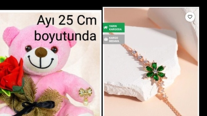 Sevgilime dogum günü hediyesi seçerken kararsız kaldım. Hangisini alayım?