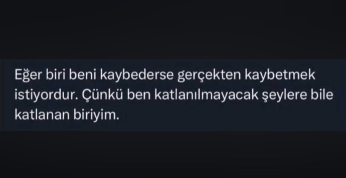 Sevdiğiniz biri ne yaparsa sizi kaybeder?