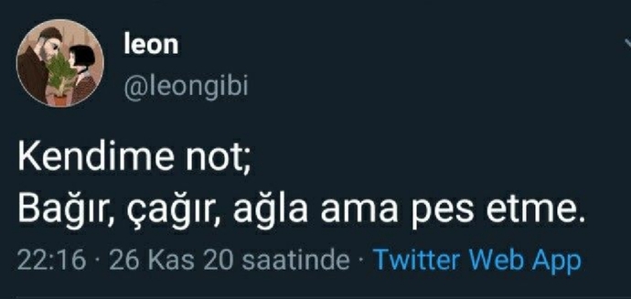 Çabuk pes eden biri misin?