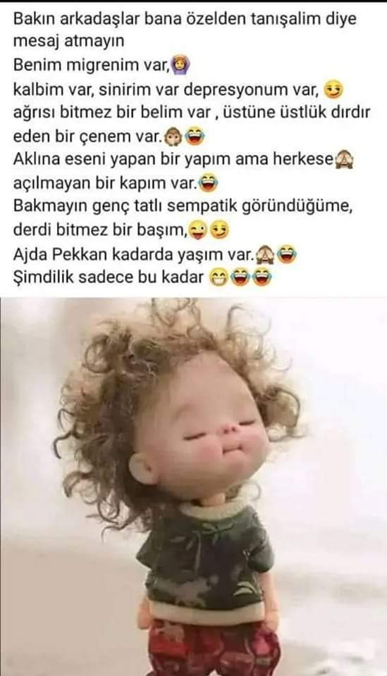 Kendinizde en sevmediğiniz yönünüz nedir ☺️🙄?
