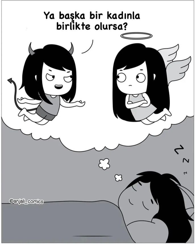 Kafanızda kıskançlık senaryoları üretir misiniz?